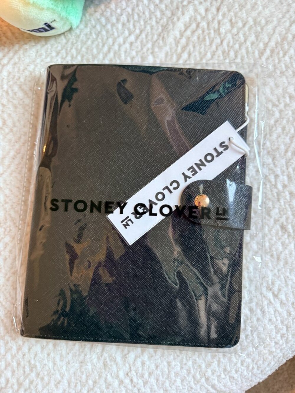 🖤 Stoney Clover Lane Noir Textured Notebook 🖤